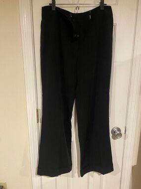 Focus 2000 Black Dress Pants with Clean Waistband